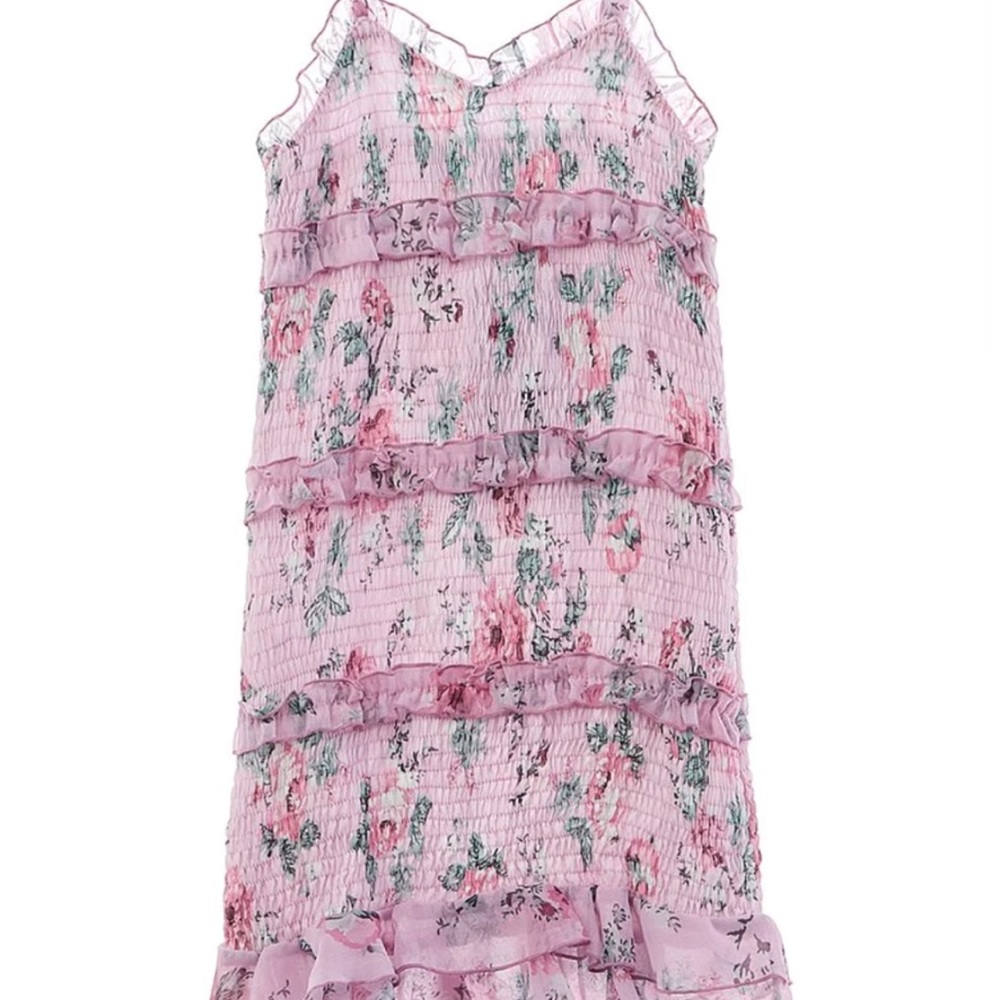 Flowers by Zoe dress big rose size Large NWT